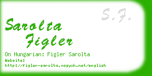 sarolta figler business card